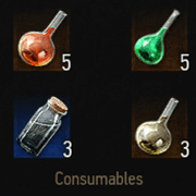 consumables quickslot witcher 3 wiki guide