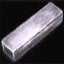 meteorite silver ingot